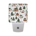 thumbnail image 6 of Yayeee LED Plug in Night Light for The Home with Auto Dusk to Dawn Light Sensors, 2 Pack, Brown Christmas House, 6 of 6