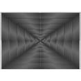 thumbnail image 1 of Ahgly Company Machine Washable Indoor Rectangle Transitional Dark Gray Black Area Rugs, 2' x 5', 1 of 7