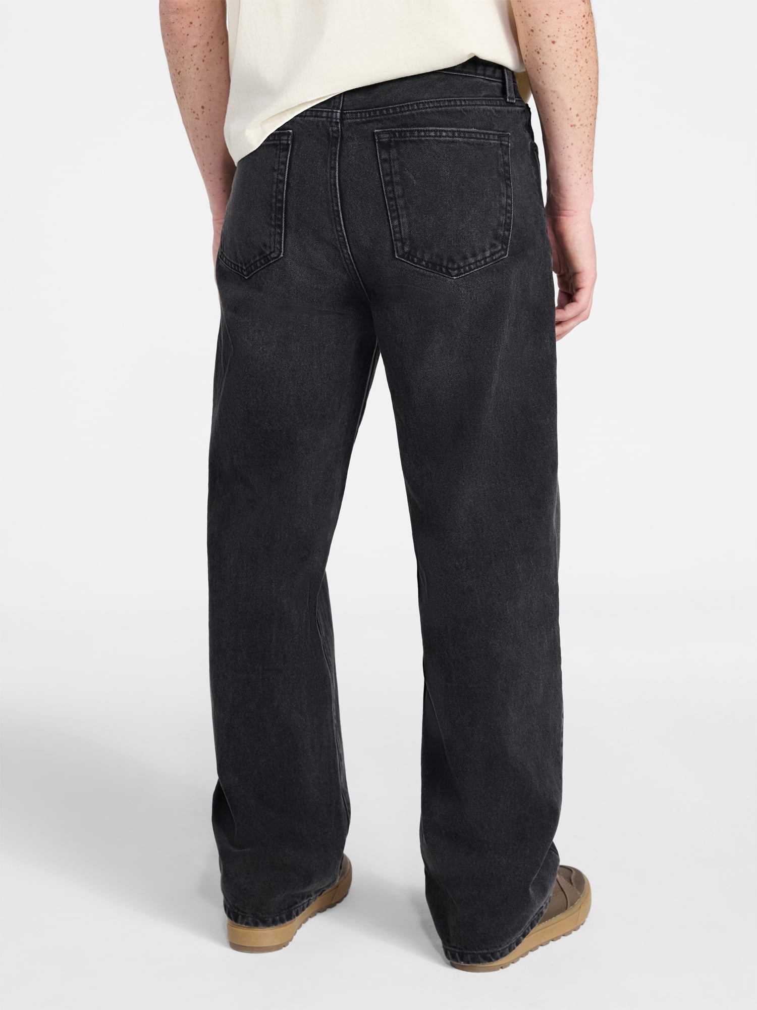 No Boundaries Baggy Fit Jeans, 100% Cotton 14 oz Denim, Men's 28x30-40x32