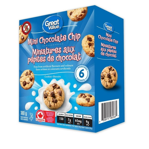 Great Value Mini Chocolate Chip Cookies