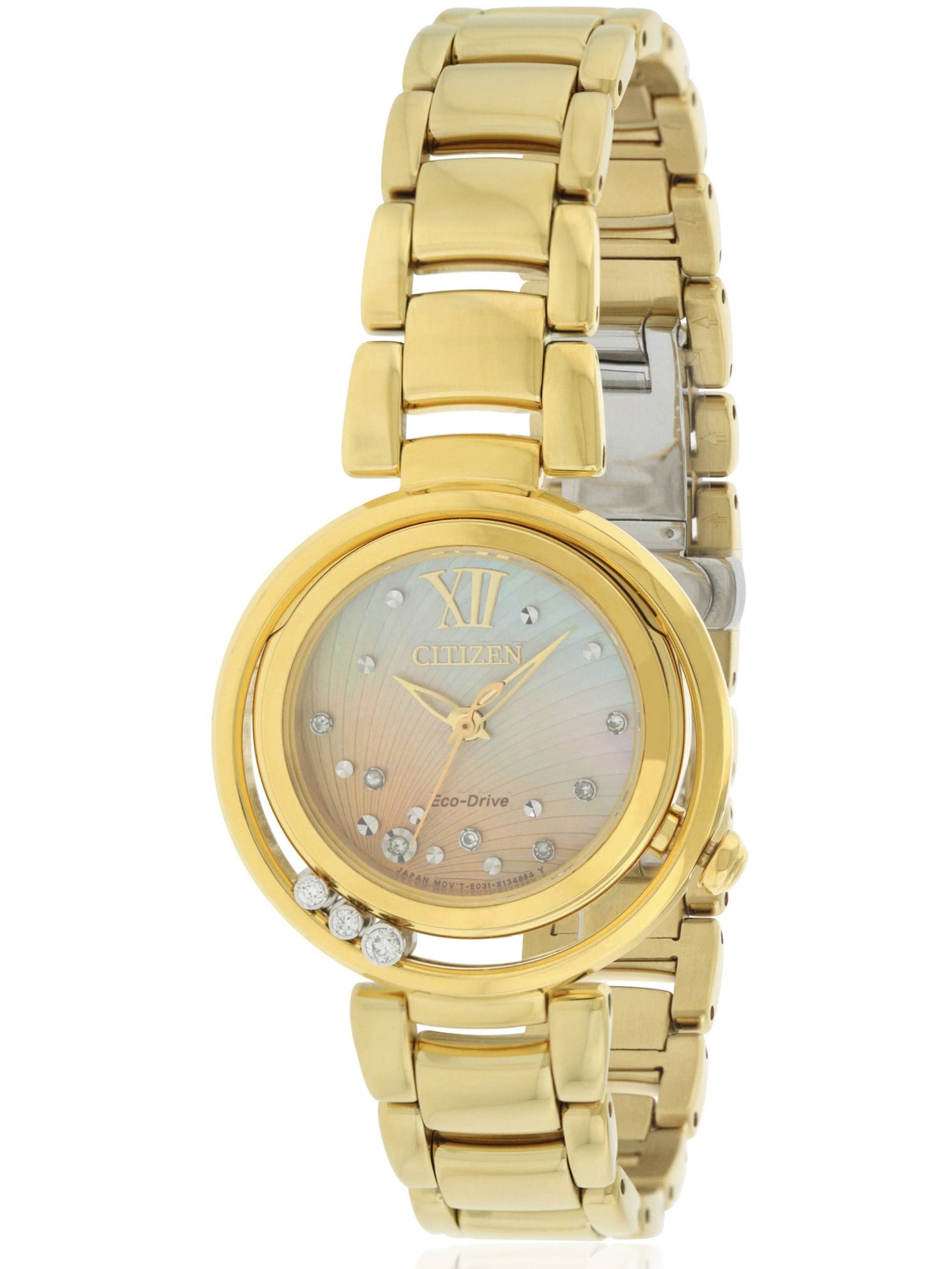 citizen eco drive sunrise ladies watch