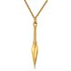 thumbnail image 1 of Personality Cross-Border DLY Supply Europe and America Ornament Simple Glossy Egypt Anka Spearhead Pendant Men s Necklace, 1 of 5