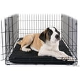 thumbnail image 2 of Tough Orthopedic Dog Crate Pad - Washable, Durable And Water Resistant Dog Crate Mat - Small Orthopedic Dog Bed, 29"X18", Obsidian Black, 2 of 2