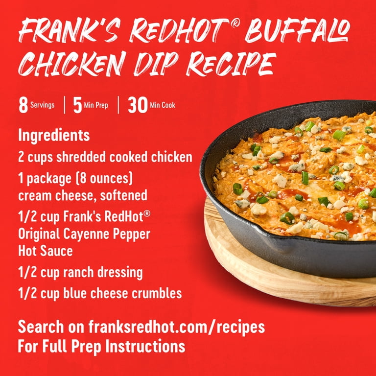 Frank's RedHot Kosher Original Cayenne Pepper Hot Sauce 32 fl oz Jug -  Walmart.com