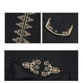 thumbnail image 3 of Hvyesh Men Steampunk Vintage Jacket Halloween Costume Retro Gothic Victorian Frock Coat Uniform, 3 of 3