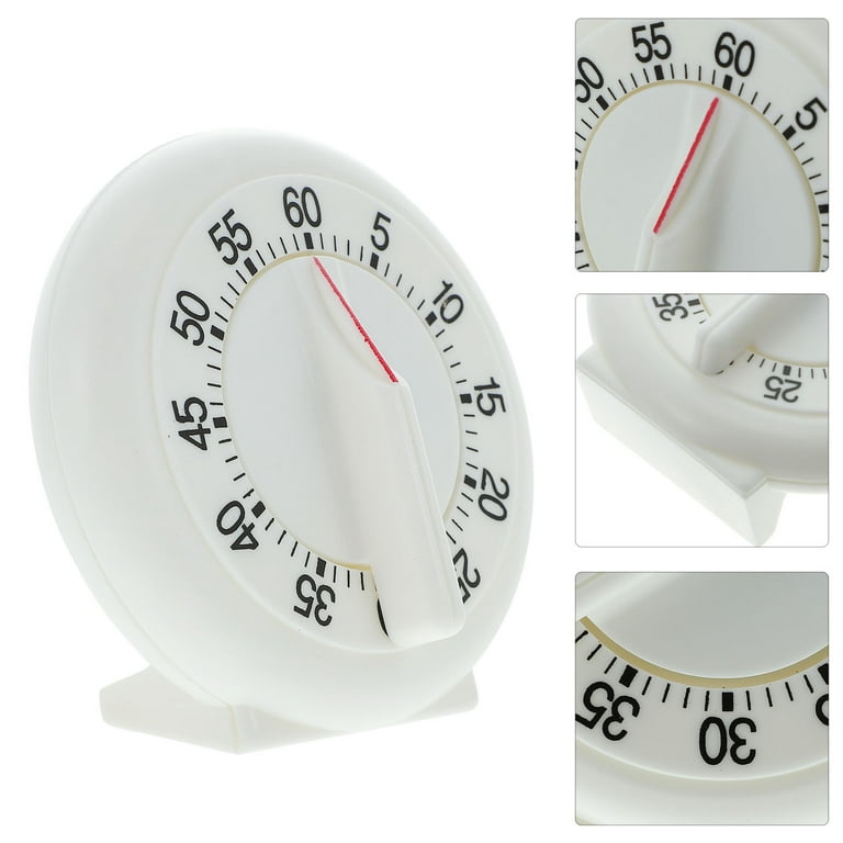AvaTime Stainless Steel Mechanical 60 Minute Kitchen Timer
