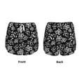 thumbnail image 6 of Uemuo Snake Pattern Women's Athletic Shorts High Waisted Running Shorts with Liner Pockets Gym Elastic Workout Shorts-Small, 6 of 9