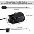 thumbnail image 2 of Adjustable Sofa Handle Replacement - 96cm Aluminum Alloy Armchair Spare Part for Recliners, 2 of 5