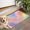 Pastel Rainbow Clouds, variant on Pastel Rainbow Clouds Door Rugs,Washable Non Slip Door Mats Indoor,Decorative Door Mats,Entry Mat Indoor for Entrance,Bedroom,Kitchen,Bathroom,16"x24"