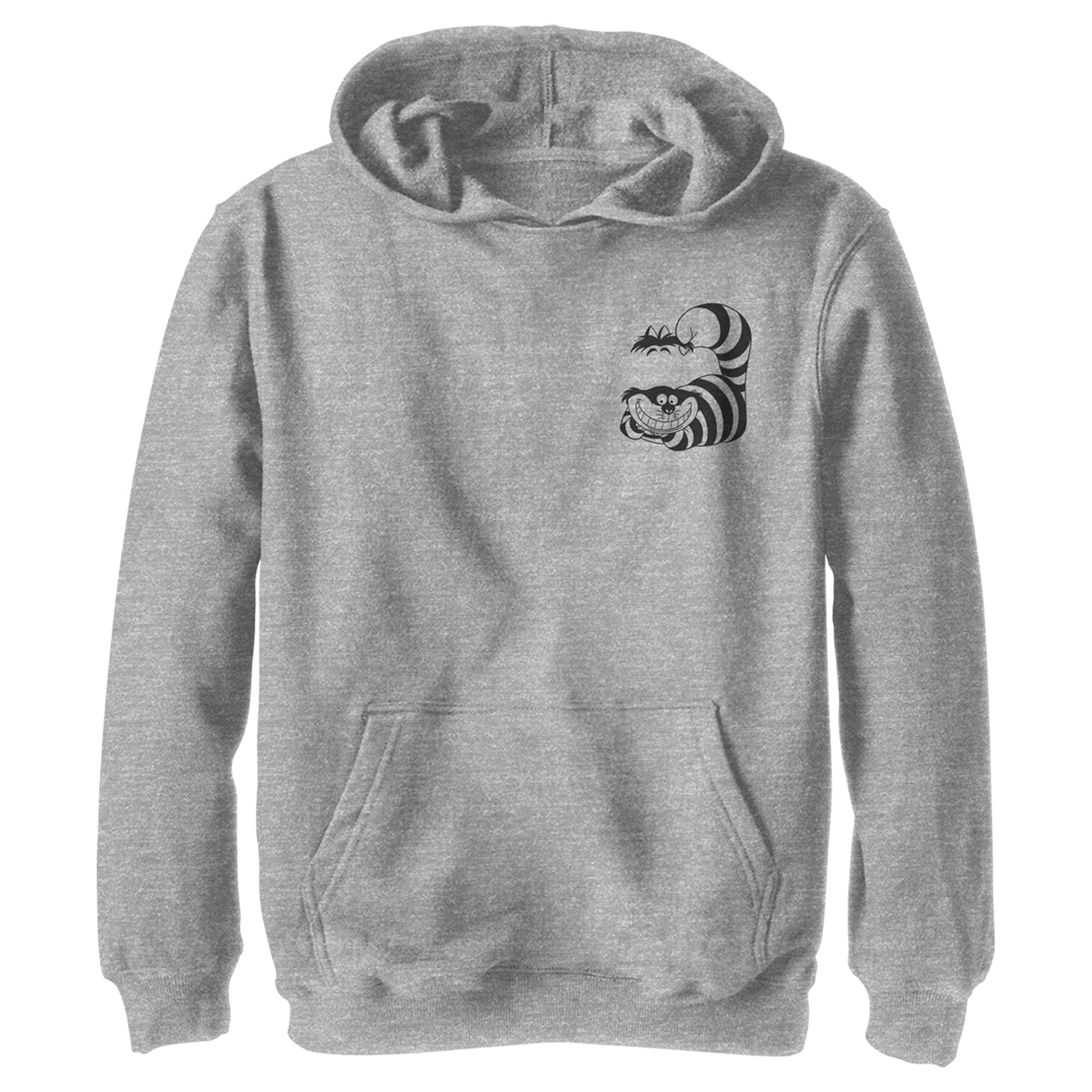 Boy's Alice in Wonderland Happy Un-Birthday To Me Pull Over Hoodie Athletic  Heather Small - Walmart.com