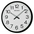 thumbnail image 2 of Seiko 20" Ultra Modern Gray Framed Wall Clock, Quartz, Analog, QXA563SLH, 2 of 12