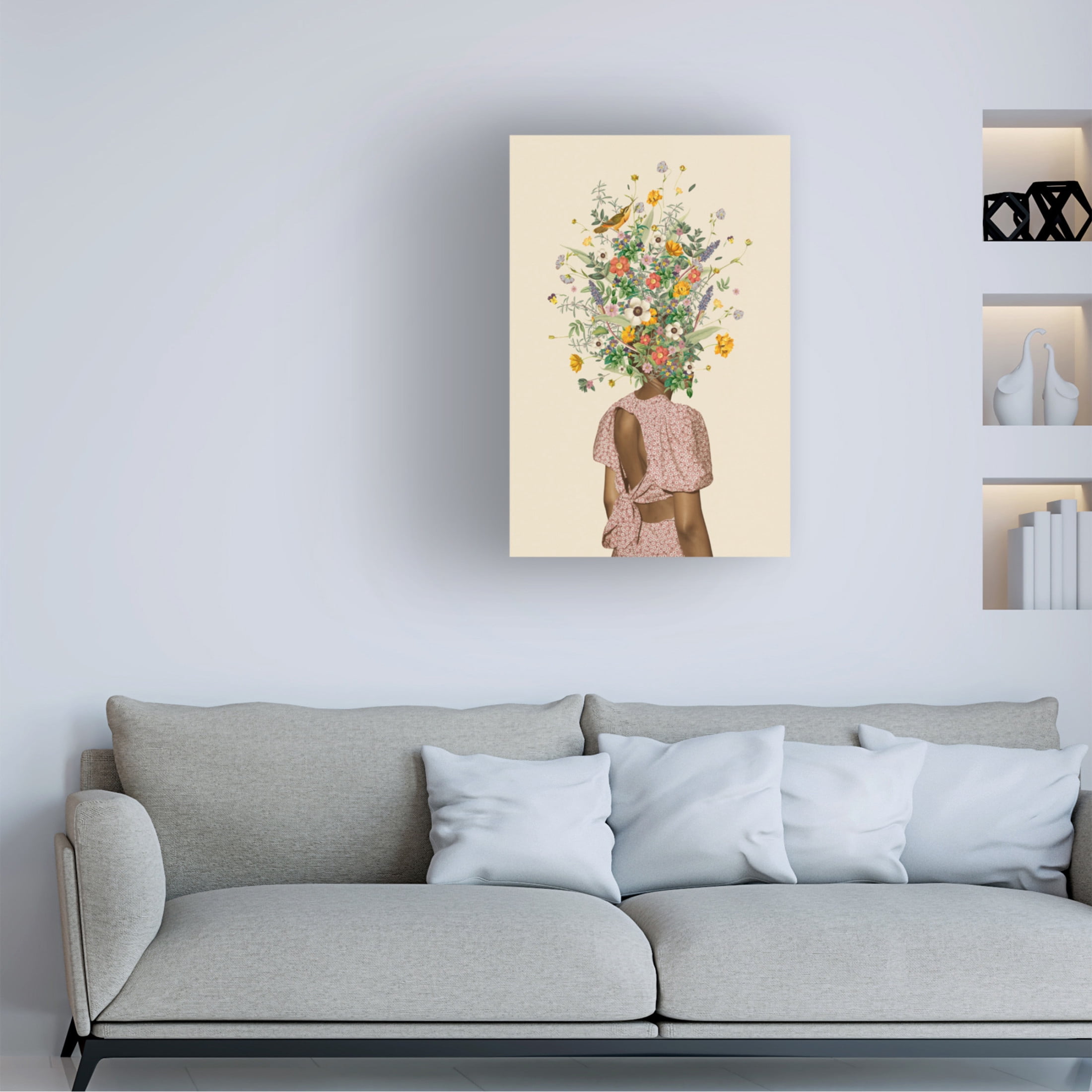 Trademark Fine Art Frida Floral Studio Wildflower bouquet Canvas Wall Art