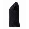 thumbnail image 3 of Playera George para Mujer, manga corta Negro Talla Ch, 3 of 4