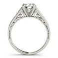 thumbnail image 4 of 14k White Gold Cathedral Design Diamond Engmt Ring 1 1/4 cttw Size 4, 4 of 4