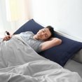thumbnail image 2 of Suave Transpirable Funda Almohadas con Bordado para Adultos, 2 of 6