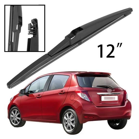 Rear Wiper Blade - Compatible with 2007 - 2017 Toyota Yaris 2008 2009 2010 2011 2012 2013 2014 2015 2016
