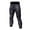 Gray, variant on Men's Compression Pants Tights Leggings Sports Baselayer Running Athletic Workout Active (Black,L)