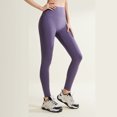 thumbnail image 3 of REALiKUN Leggings for Women Yoga Leggings Soft Workout Leggings High Waisted Compression Leggings for Running, 3 of 6