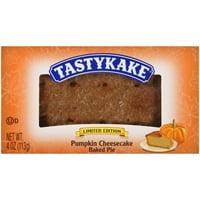Tastykake Limited Edition Pumpkin Cheesecake Baked Pie, 4 oz