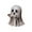 A, variant on Aximioll Halloween Spooky Ghost Statues — Smooth Finish with Creepy Shadows, Halloween Decorations for Snack Tables, Dessert Stations & Halloween Party Setups for Holiday Parties with spooky setups