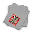 thumbnail image 3 of baker bootleg video elephant skateboards Vintage Logo Classic Skate TShirt Print - Sport Grey / M, 3 of 5