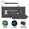 thumbnail image 5 of Laptop Battery For Dell Latitude 12 7280 7290 13 7380 7390 14 7480 7490 DJ1J0, 5 of 9