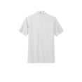 thumbnail image 4 of MERCER+METTLE Unisex Stretch Heavyweight Pique Polo | Short Sleeve Collared Shirt for Men & Women, Casual Work Top - White 3XL, 4 of 4