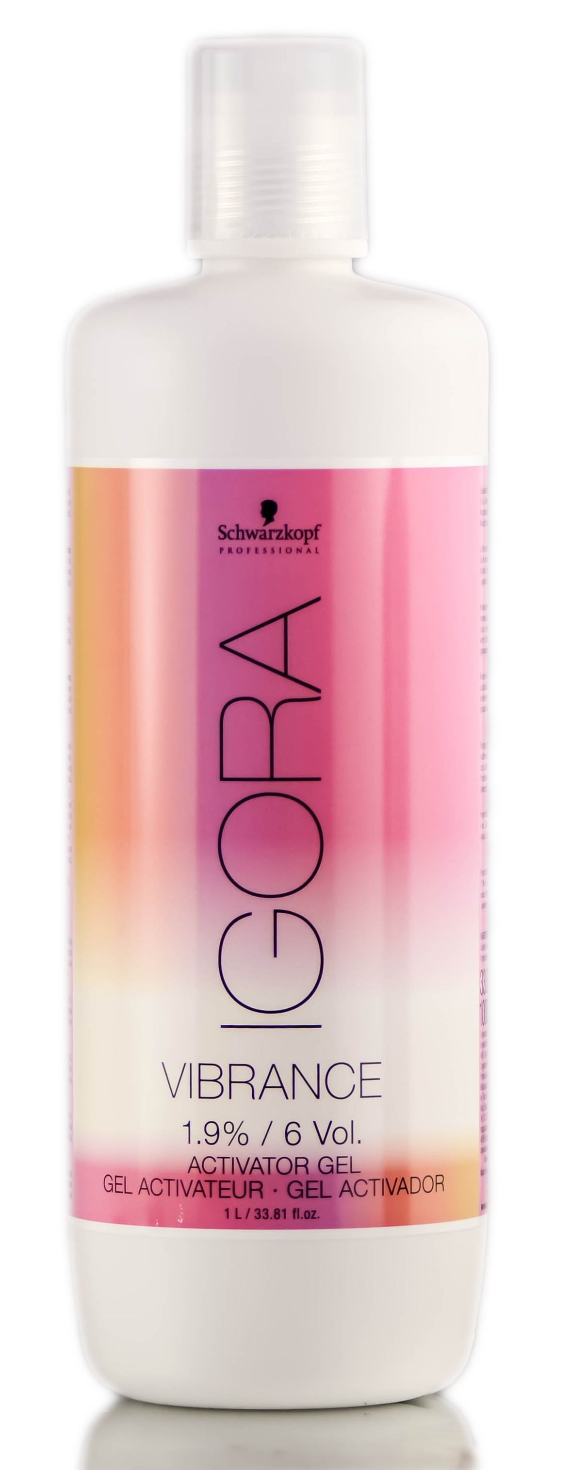 Schwarzkopf Igora Vibrance 1 9 6 Vol Activator Gel 33 8 Oz Walmart Com Walmart Com