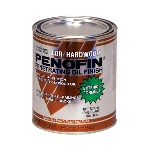 Penofin 1817550 1 qt Transparent Oil-Based Penetrating Hardwood Stain Exotic