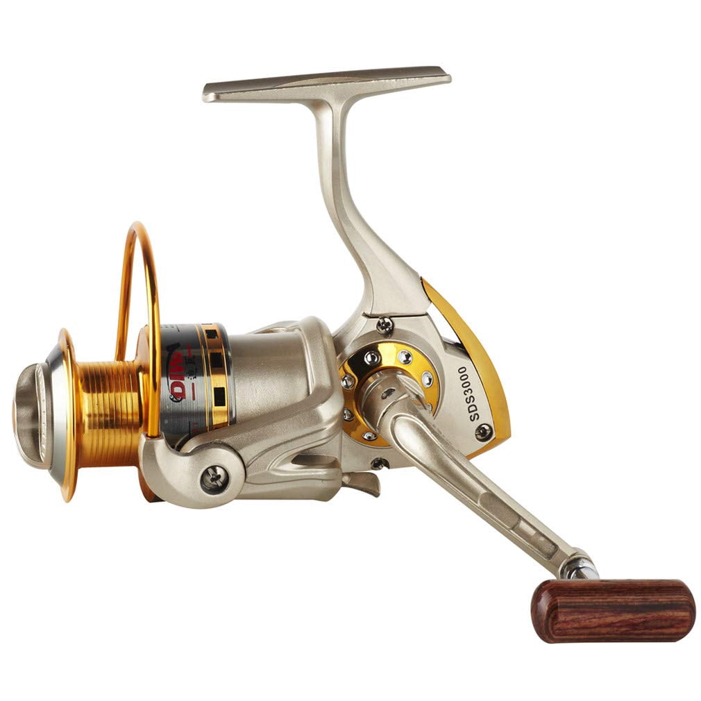 Spinning Fishing Reels For Saltwater Freshwater 1000 2000 3000 4000 5000 6000 Series Spool Left/right Interchangeable Trout Carp Reel Light And Smooth