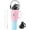 Pink Blue, variant on 18 oz Insulated Water Bottle with Straw fit in Cup Holder, Triple Wall Vacuum Stainless (Cold 48 hrs, Hot 24 hrs), Leakproof & Non-BPA, Hydro Travel Flask with Straw and Spout Lid