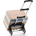 thumbnail image 6 of Folding Hand Truck Aluminum Portable Folding Hand Cart 180lbs Capacity Hand Cart and Dolly Ideal for Home, Auto, Office,Travel Use,Black, 6 of 9