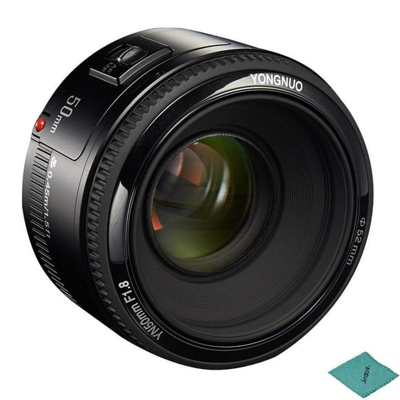 YONGNUO YN50 mm F1.8 Lente Prime estándar de Gran Apertura Lente de Enfoque automático Compatible co