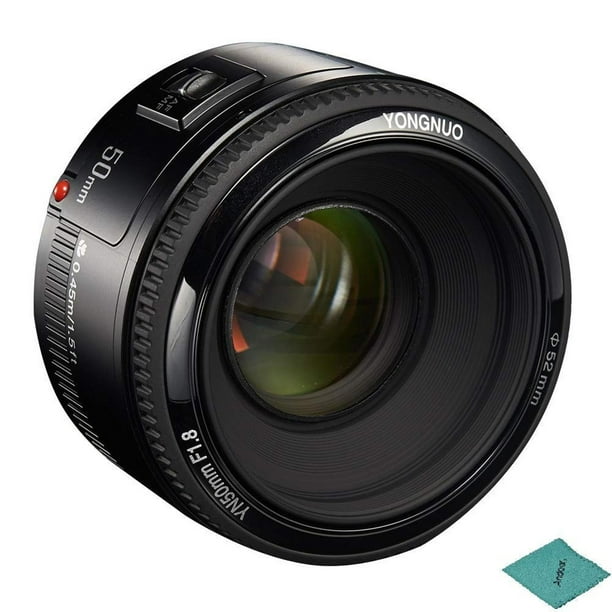 YONGNUO YN50 mm F1.8 Lente Prime estándar de Gran Apertura Lente de Enfoque automático Compatible co