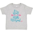 thumbnail image 3 of Inktastic It Is Well with my Soul Pink Arrow Boys or Girls Baby T-Shirt, 3 of 5