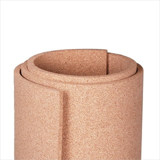 Manton Cork Roll, 4' x 6' x 3/8, 100% Natural 