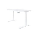 thumbnail image 1 of MotionWise Manager Series Dual Motorized Rising Sit/Stand Desk for Home Or Office, Snow White, 1 of 5