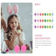 thumbnail image 2 of PAMINGONO 32Pcs Plastic Craft Easter Hanging Decor with Rope Assorted Color for Home and Party Use, 2 of 8