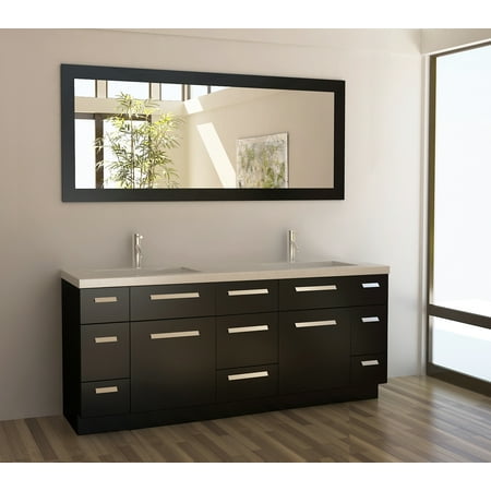 Bathroom Vanity Counter - Design Element Moscony 72