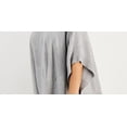 thumbnail image 3 of Alfani Womens Turtleneck Poncho Sweater Heather Sterling XL, 3 of 3
