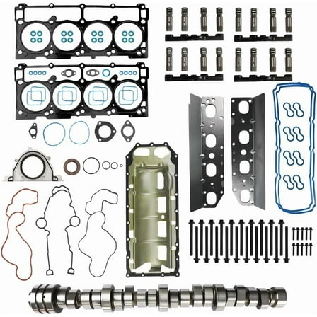 MDS Lifters Camshaft Kit for Jeep Grand Cherokee Chrysler Dodge Ram 3500 2500 5.7L 2009-2018 V8 Hemi
