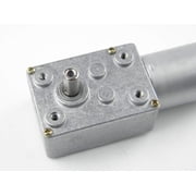 CHANCS DC Worm Gear Motor 370WG 6V DC High Torque 40RPM Engine Mini Turbine Worm Fixed Seat