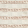 thumbnail image 5 of Nourison Life Styles Woven Lines And Dots Blush Decorative Throw Pillow , 18"X18", 5 of 5