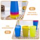 thumbnail image 4 of 12 vasos apilables de juguete, suministros para juegos de bebés, regalos de fiesta para niños., 4 of 7