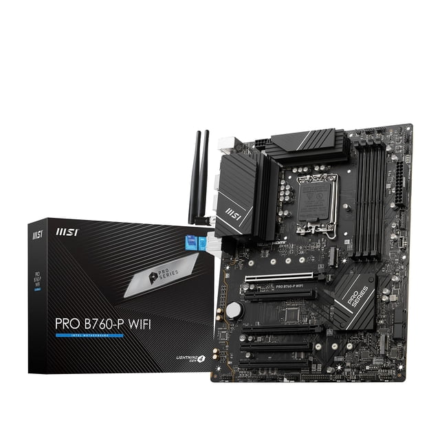 Placa madre MSI PRO B760-P WiFi ProSeries LGA 1700 DDR5 ATX