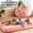 Pink, variant on Sanae 2-in-1 Convertible Dual-Use Memory Foam Bean Bag Chair Lounger With Back Support for Living Room & Bedroom, Brown