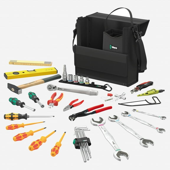 Wera 136071 Plumbing, Heating and Air Conditioning 2go SHK 1 Tool Set, 30 Pieces