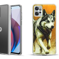 OneToughShield ® Compatible with Motorola Moto G Power 5G 2023 Fashion Phone Case - Running Husky