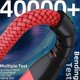 thumbnail image 5 of 1m USB-C to USB-C Cable 100W 5A 20V Nylon Braided Phone Tablet Fast Charging Digital Display Cord -, 5 of 5