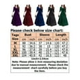 thumbnail image 2 of HIMONE Women’s Retro Velvet Maxi Dress V Neck 3/4 Sleeve Pleated Elegant Evening Party Formal Dresses Cocktail Party Empire Waist Plain Dress, 2 of 5